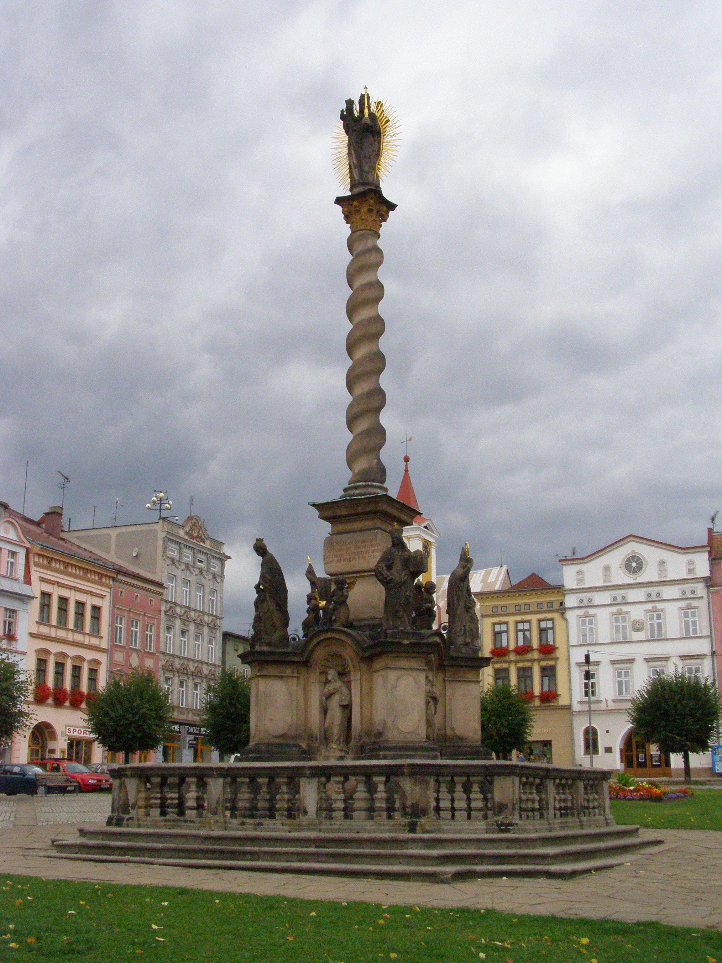Maria column in Broumov